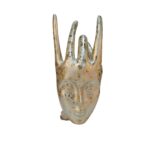 Handmade Resin Female Hand Statue Beauty Pearl White Hand Face Statue For Home Decor 20X22X40 cm - Image 2