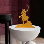 Chhatrapati Shivaji Maharaj Statue Metal Cutting for Table, Desk, Mandir, Home Decor, Gift, Shivaji Maharaj Statue Life Like Shivaji Maharaj Idol