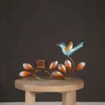 Bird on Branch Candle Holder Home Decor