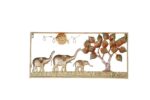 Metal Iron Forest Elephant Faimly Decorative Wall Art/Sculpture for Home Living Room/Bedroom/Office - Image 4