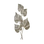5 Pearl White Peepal Wall Art Decorative Wall Plate,Wall Decor Plates for Home & Office Decoration - Image 2