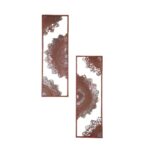 Mandala Wall Hanging Art of Metal Copper Mandala Frame Set Of Two for Living Room, Hall, Guest Room - Image 4