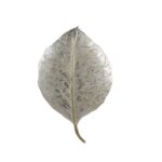 Pearl White Designer Leaf Wall Art Decorative Wall Plate,Wall Decor Plates for Home & Office Decoration - Image 3
