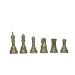 Chess Pieces Statue Sculpture Peral White for Home Decor | Office Decor | Table Decoration Set of 6 - Image 2