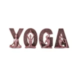 Yoga Lady Figurines Set of 4 Pink – Modern Resin Meditation & Exercise Sculptures for Home Décor – Women Yoga Poses Showpieces for Living Room, Office, Bedroom & Tabletop - Image 2