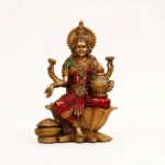 Laxmi Ganesh Ji Statue in Resin | Lakshmi Ganesha Murti for Home Temple, Diwali Pooja, Mandir Decoration | Hindu Religious Idol for Home Decor, Festive Gifting - Image 5